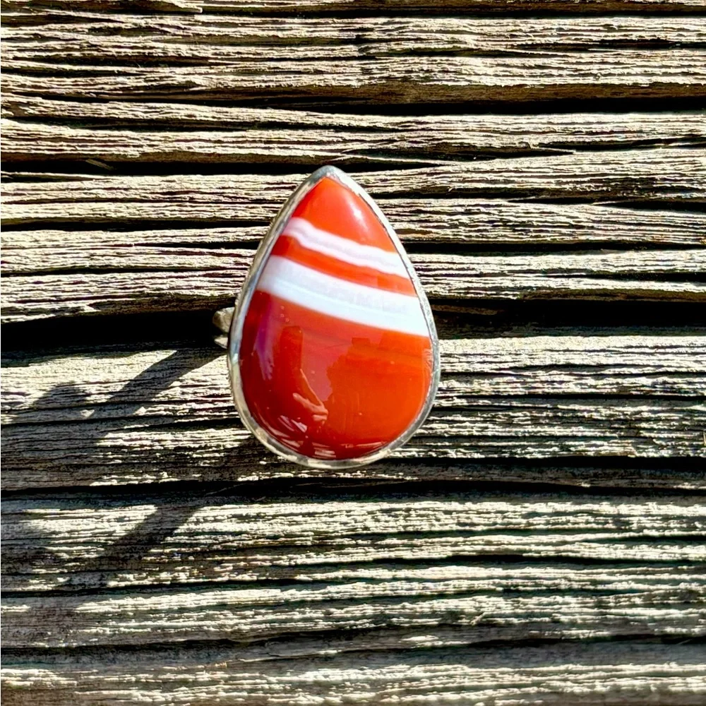Botswana Agate Ring - Picture 3 of 12